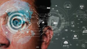 cyber security encryption technology protect data privacy conceptual