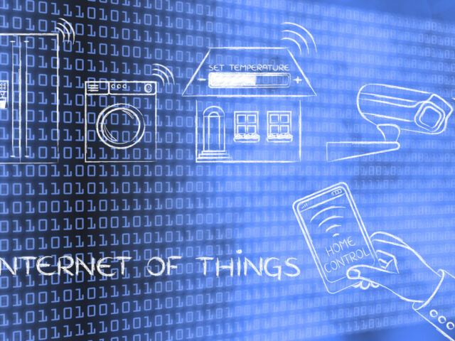 Smart,Home,Technology:,Appliance,,Temperature,Settings,And,Security,Camera,Remotely